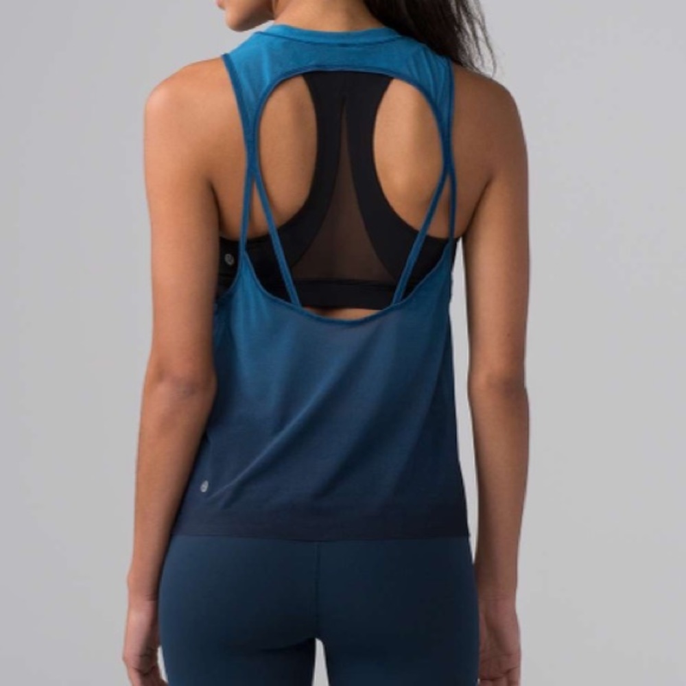 Lululemon Chase Me Tank Ombré